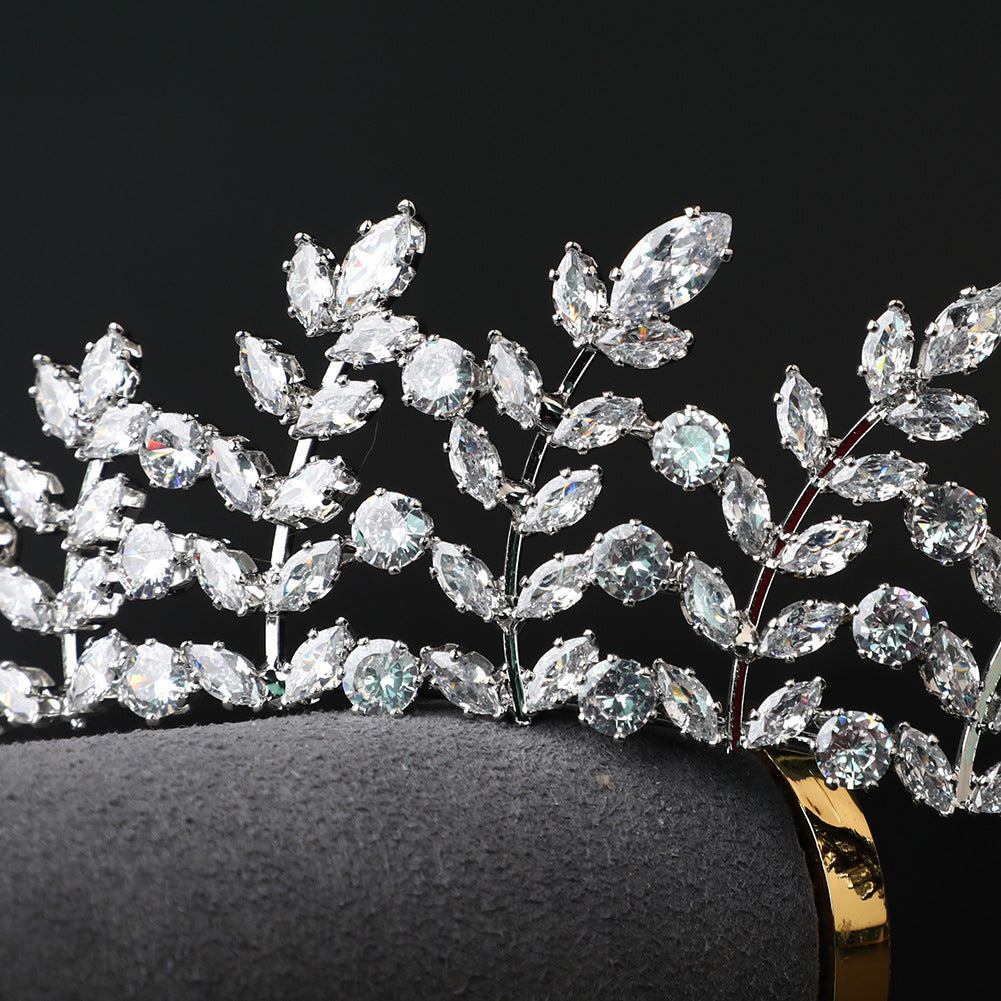 Jane Eyre Bridal Crown – Elegant Vintage Tiara Headpiece for Wedding Jewelry & Bride Accessories