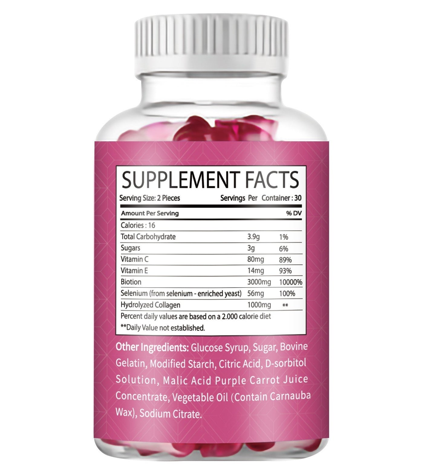 Collagen Gummies – Skin, Hair & Nail Support for Youthful Glow & Joint Health