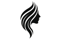 Human Hair logo symbol